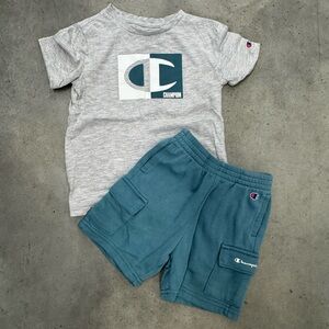 Champion Boys T-Shirt & Cargo Shorts Set Size 4T